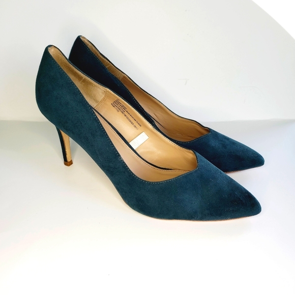 A new day pumps green shoes Sz. 10 - Picture 1 of 7